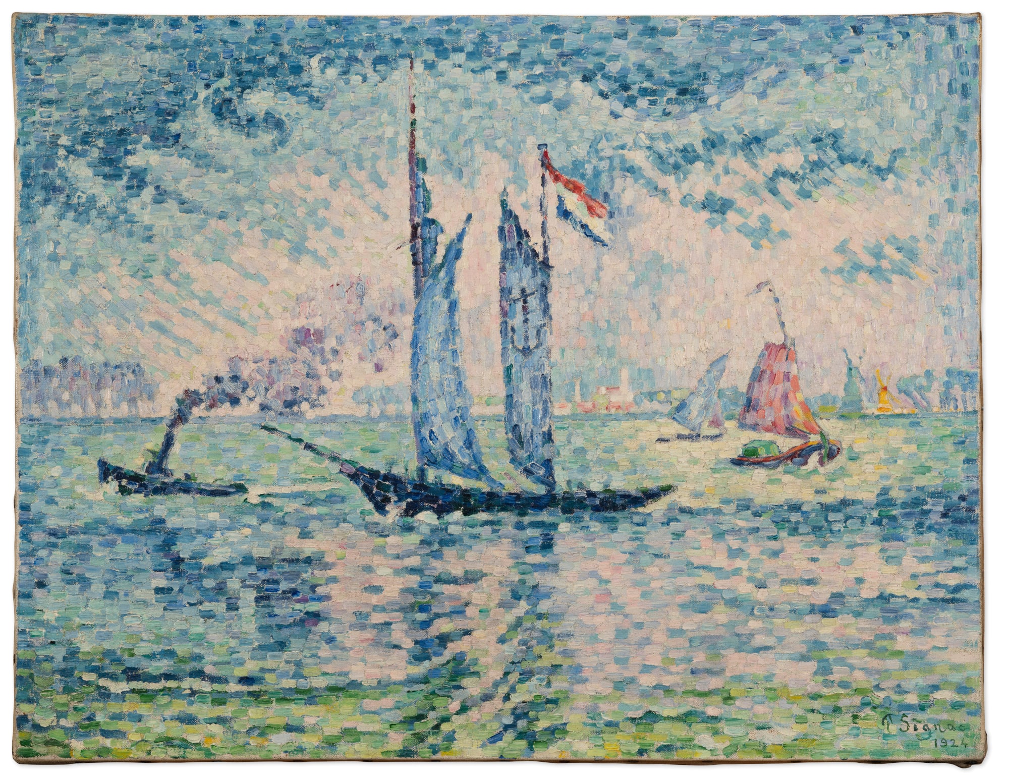 Paul Signac, Pilote de la Meuse, 1924