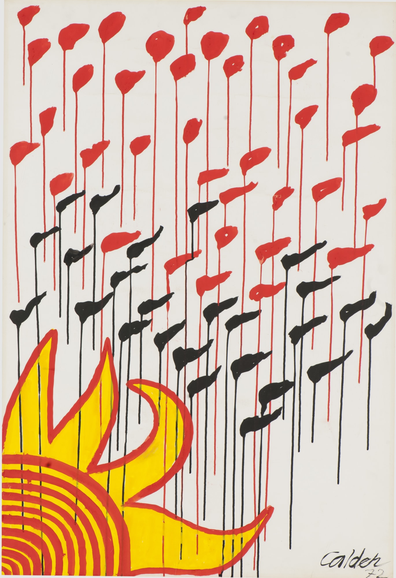 Alexander Calder, Sun and Sprouts, 1972