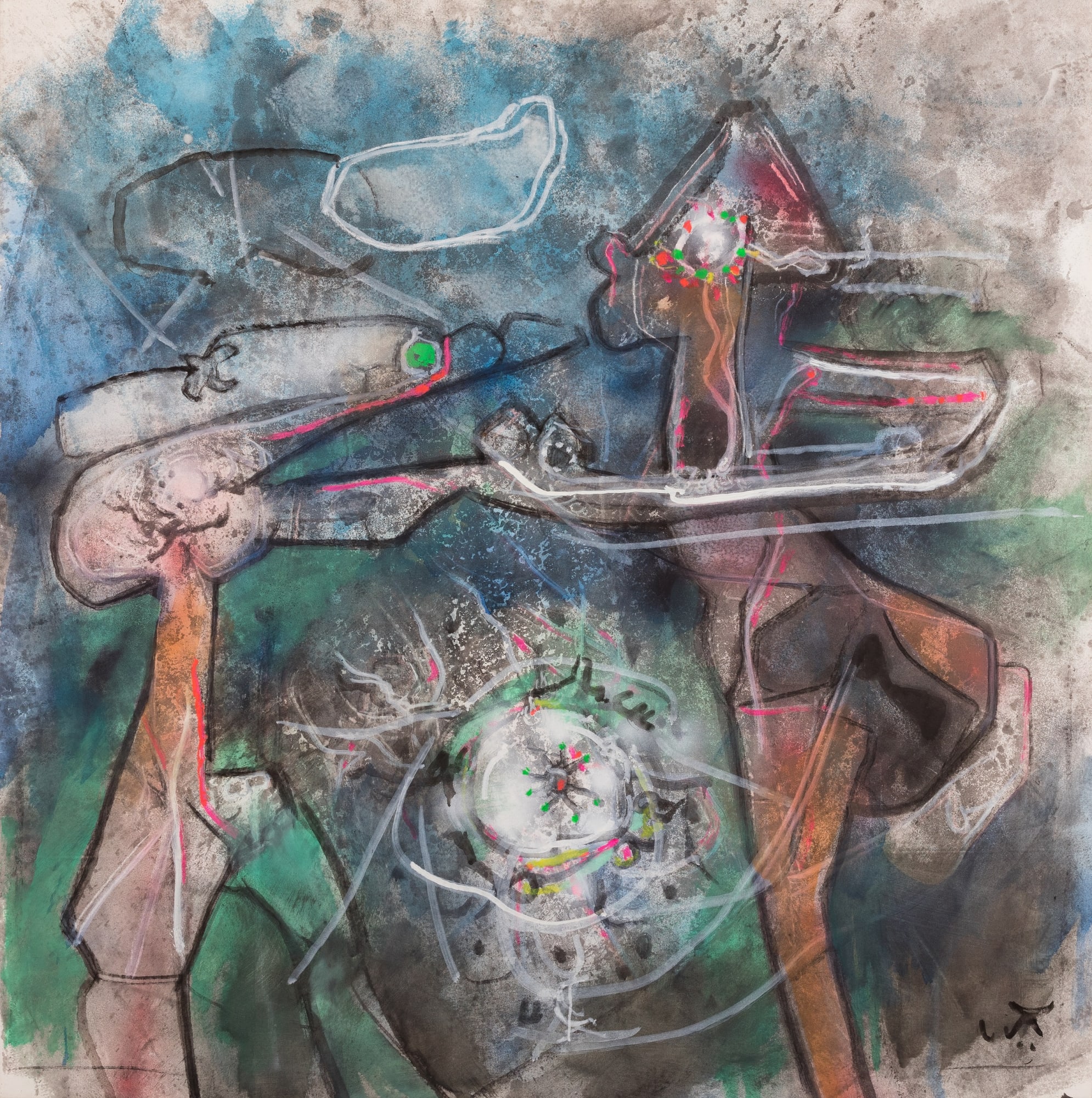 Roberto Echauren Matta, Limbes Copulatoris, 1988