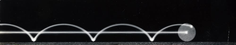 Berenice Abbott Cycloid, Cambridge, Massachusetts Tirage gélatino-argentique postérieur 12,4 x 49,5 cm Dim. papier: 33,3 x 61,8