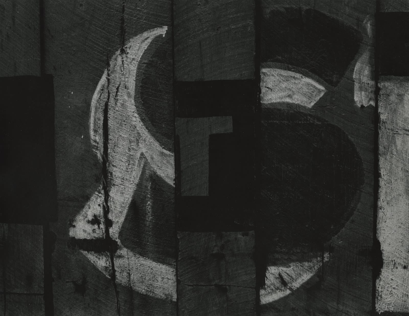 Aaron Siskind Kentucky 4 Tirage gélatino-argentique postérieur 25,3 x 32,5 cm Dim. papier: 28 x 35 cm