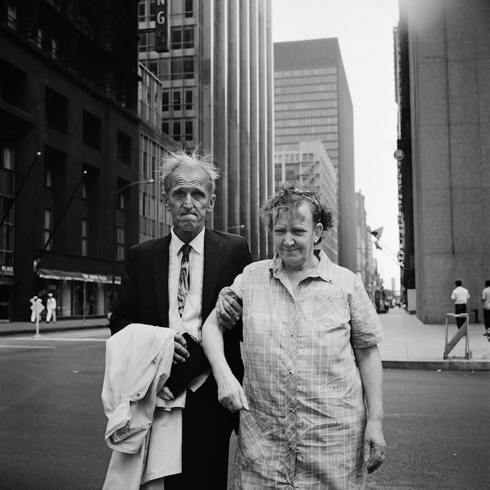 Vivian Maier New York Tirage gélatino-argentique, posthume 30 x 30 cm Dim. papier: 40 x 50 cm