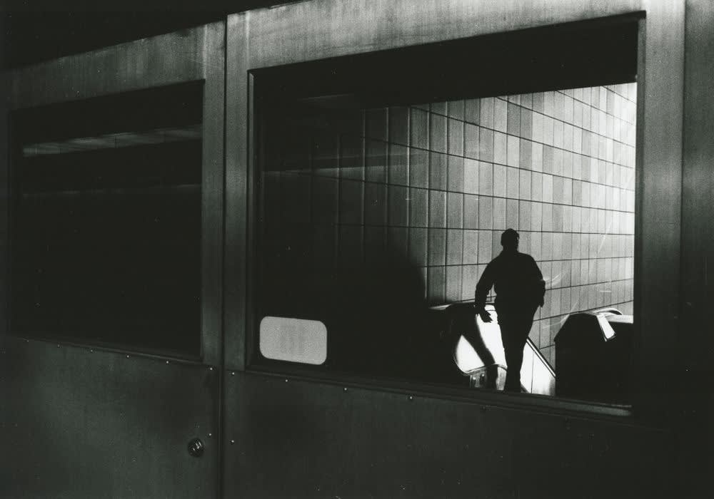 Ray K. Metzker Philadelphia Tirage gélatino-argentique d'époque, réalisé par l'artiste 19,6 x 13,9 cm Dim. papier: 25,2 x 20,2 cm