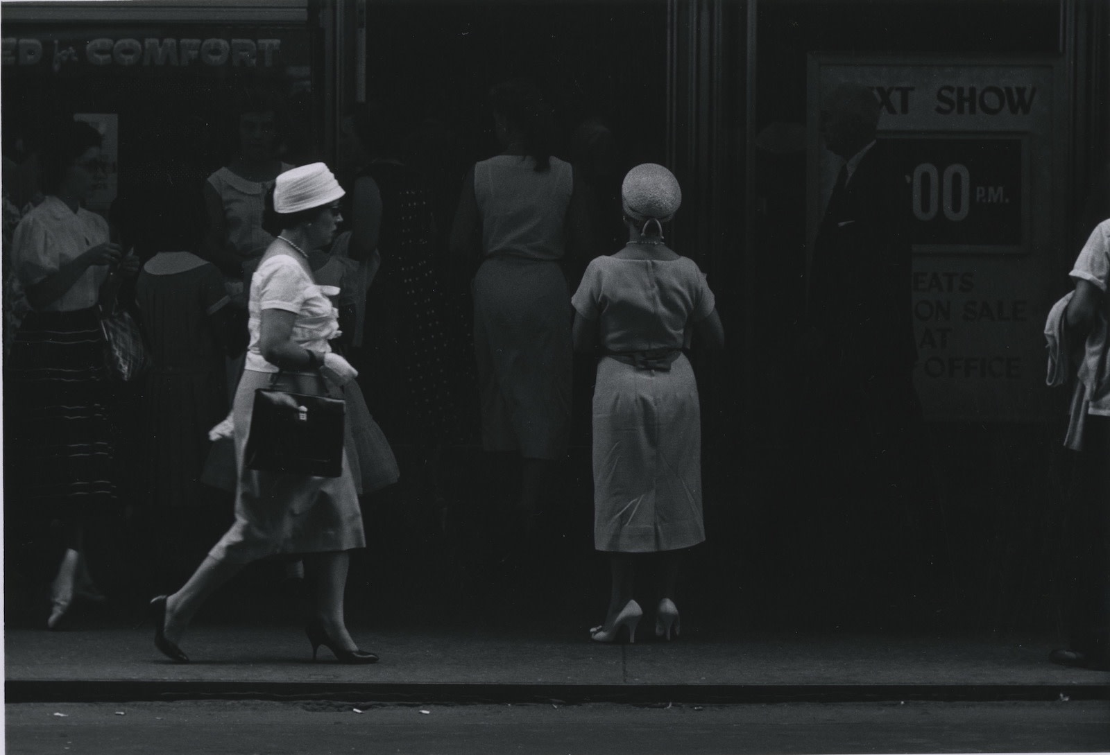 Ray K. Metzker Chicago Tirage gélatino-argentique d'époque, réalisé par l'artiste 15,2 x 22,4 cm Dim. papier: 20,2 x 25,4 cm