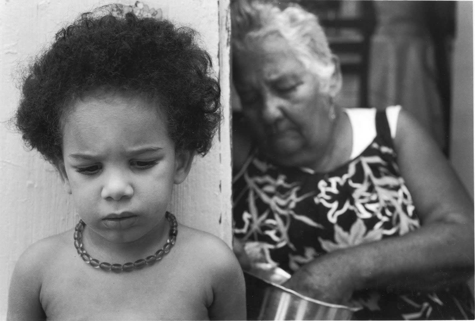 Sabine Weiss Guadeloupe Tirage gélatino-argentique postérieur 31,5 x 46 cm Dim. papier: 50 x 60 cm