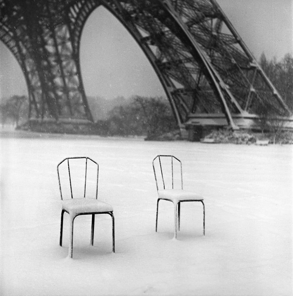 Sabine Weiss Paris Tirage gélatino-argentique postérieur 26,4 x 28 cm Dim. papier: 30 x 40 cm