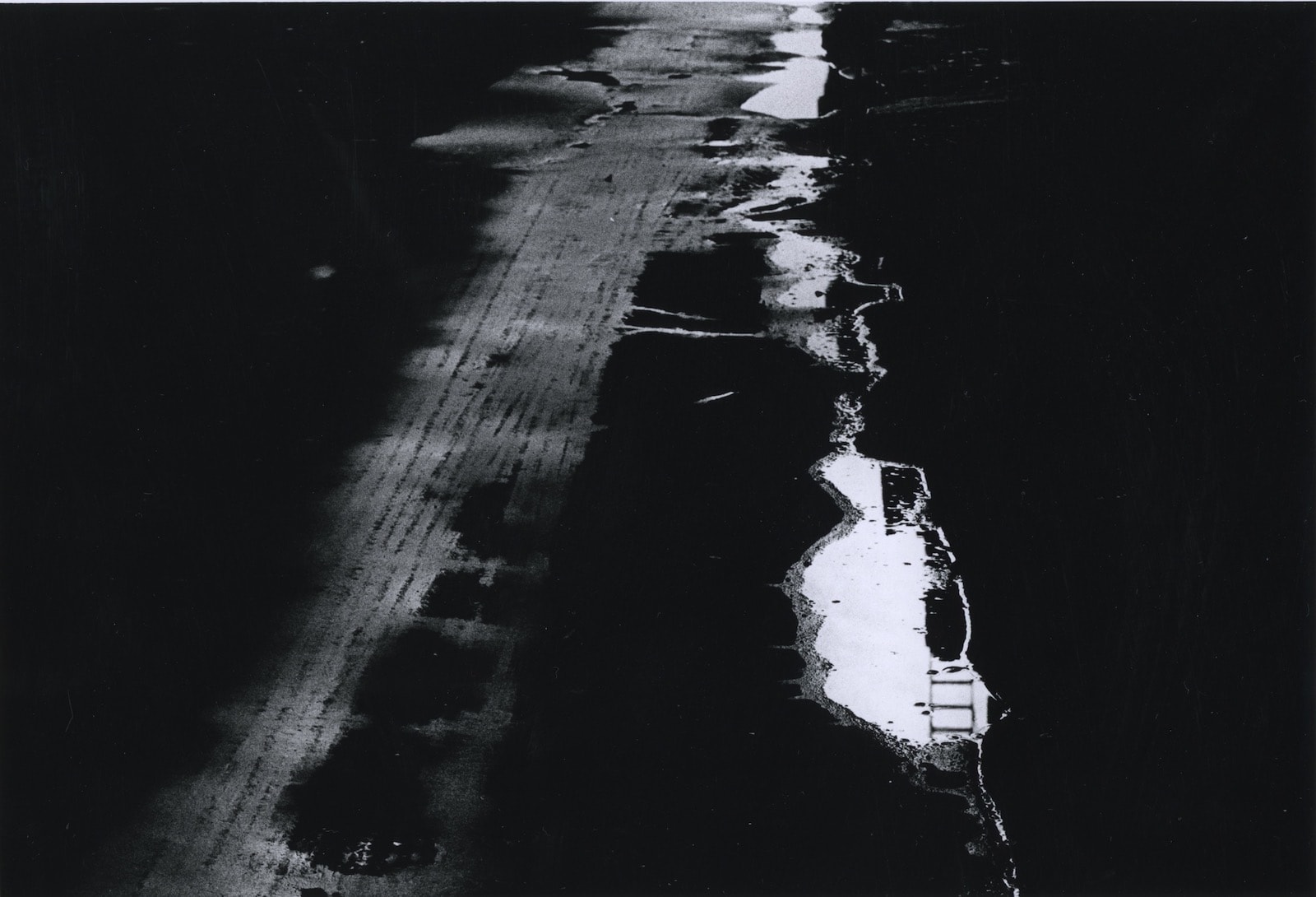 Ray K. Metzker Philadelphia Tirage gélatino-argentique d'époque, réalisé par l'artiste 15,1 x 22,3 cm Dim. papier: 20,2 x 25,4 cm