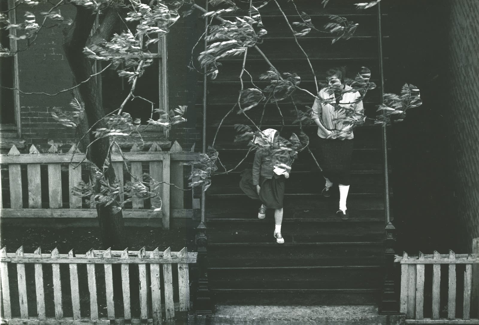 Ray K. Metzker Chicago Tirage gélatino-argentique d'époque, réalisé par l'artiste 34,2 x 23,6 cm Dim. papier: 35,2 x 27,7 cm