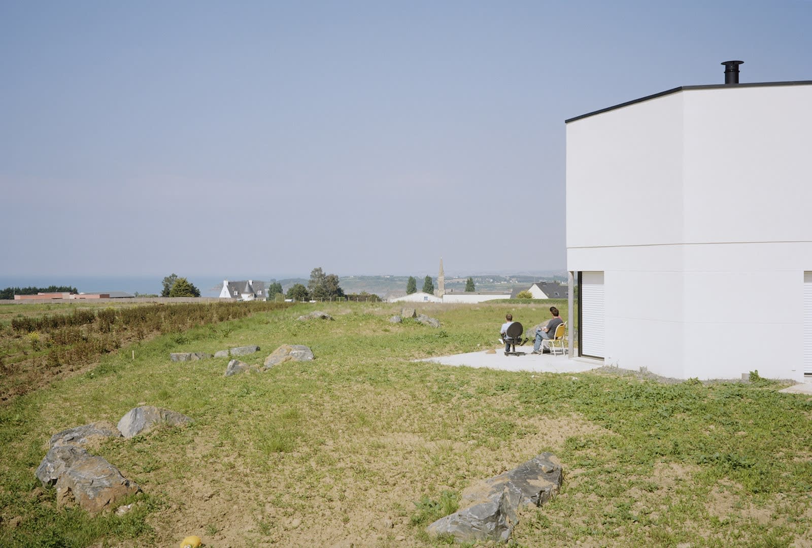 André Mérian Binic, mai 2009, Côtes d'Armor Tirage numérique sur papier fine art et encres pigmentaires Somerset réalisé par Sten Lena Dim. papier: 25 x 18 cm