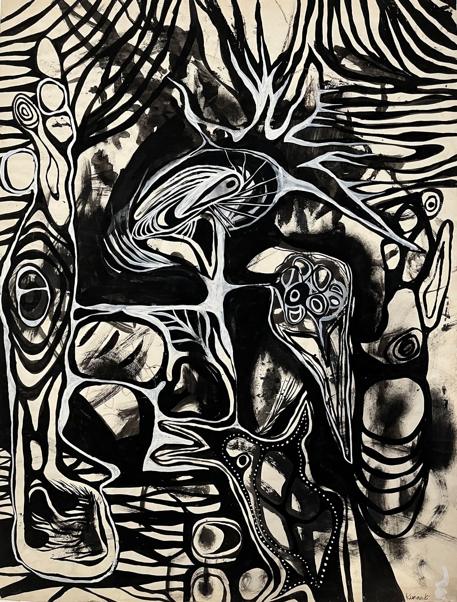 Gerome Kamrowski, Bird Man, 1940