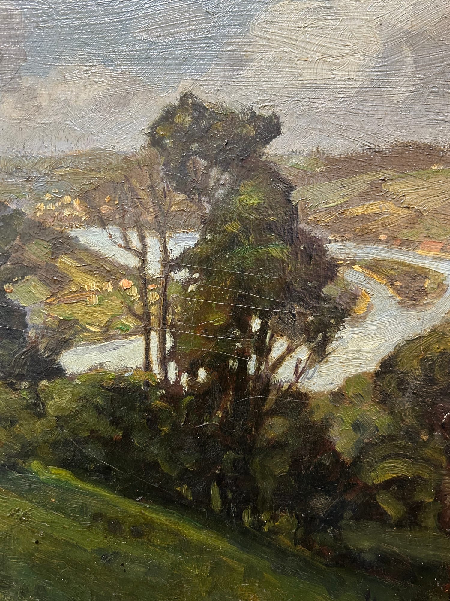 George Sotter, Bucks County Landscape, 1908