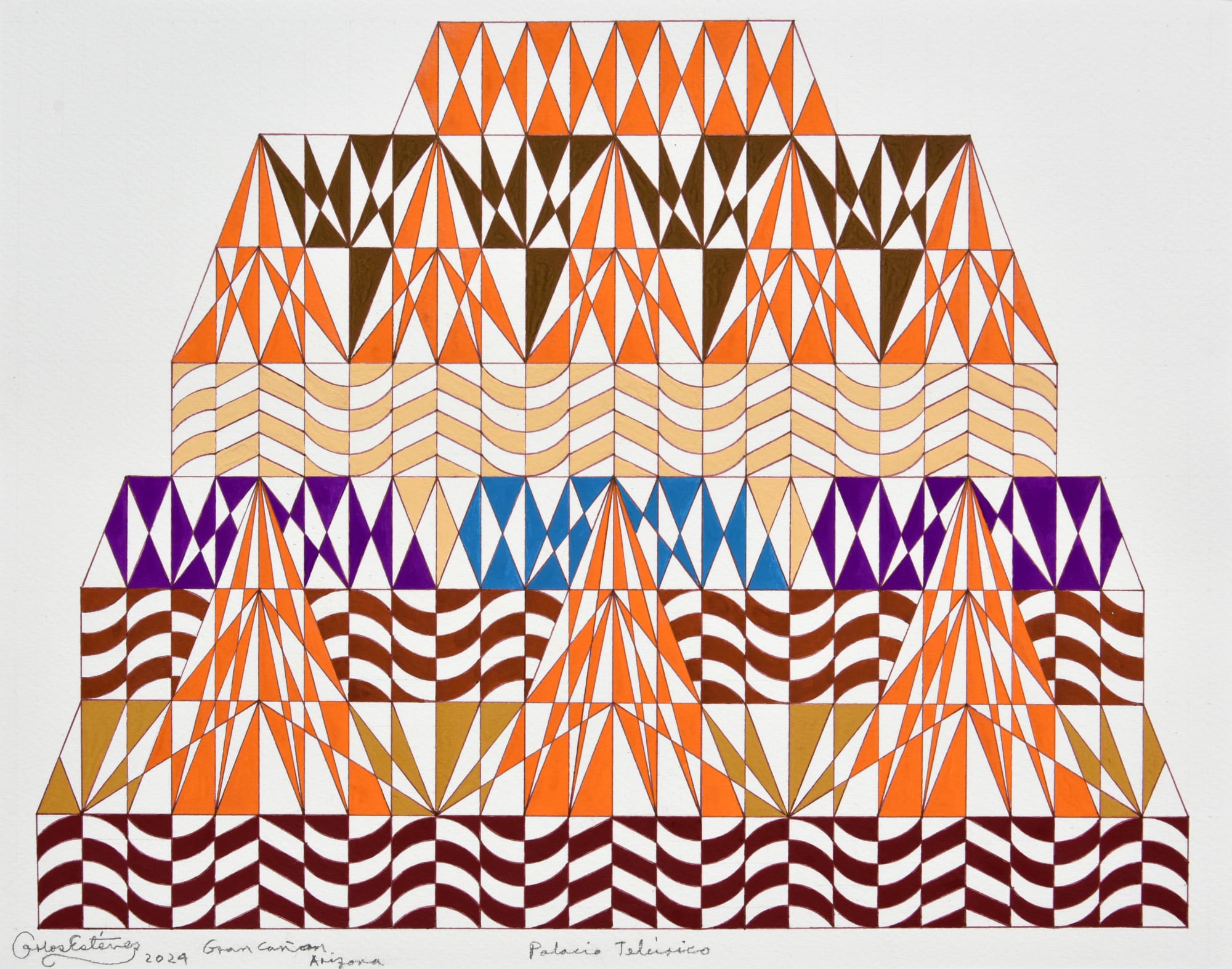 Carlos Estevez, Palacio telúrico, 2024