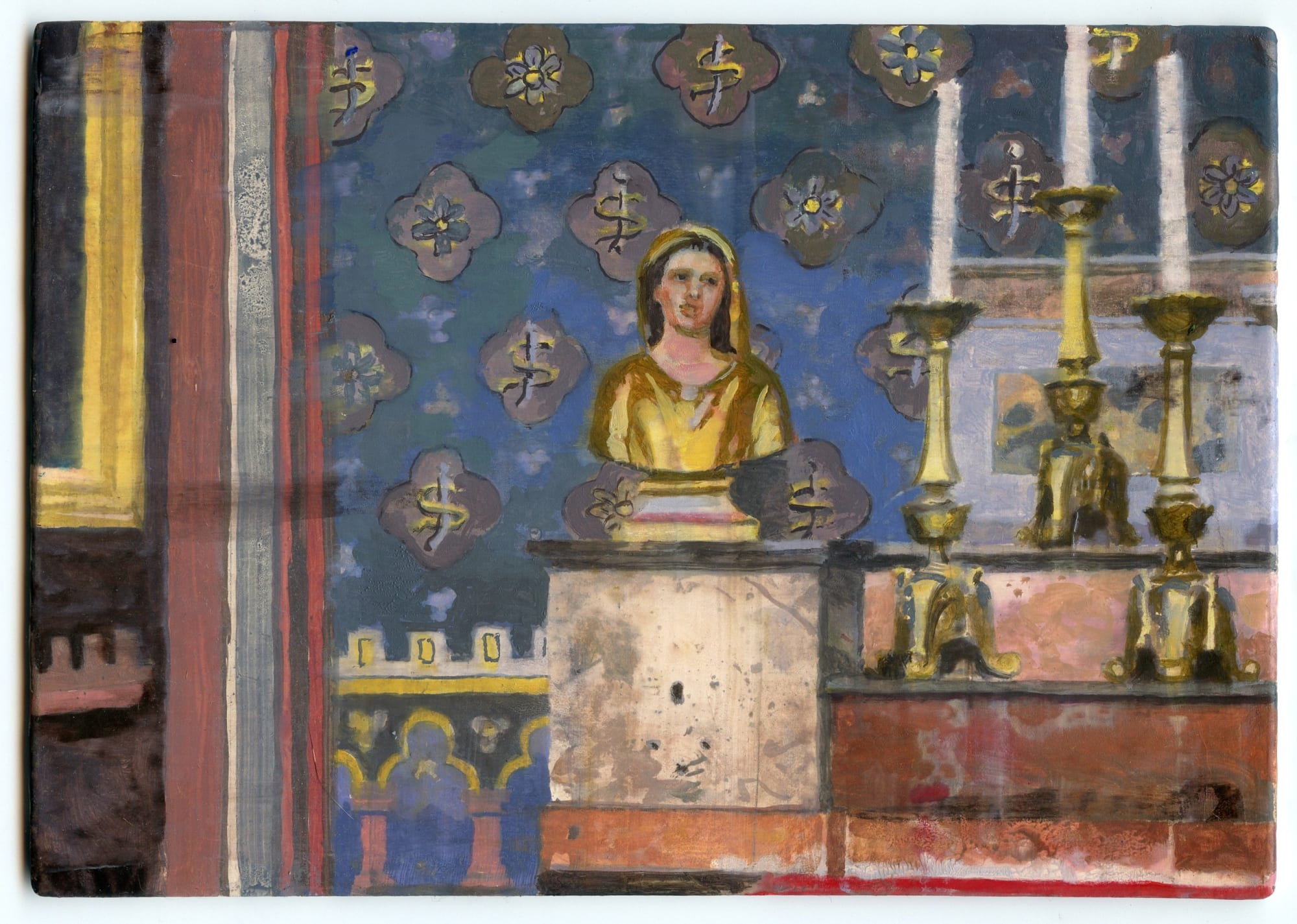 Mark Entwisle, Carcasonne Cathedral IV, 2021