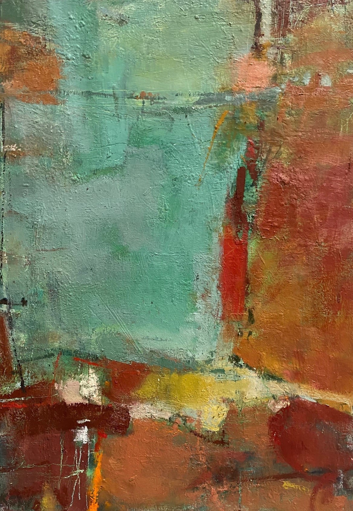 Kate Corbett Winder, Autumn Fields Aerial, 2022