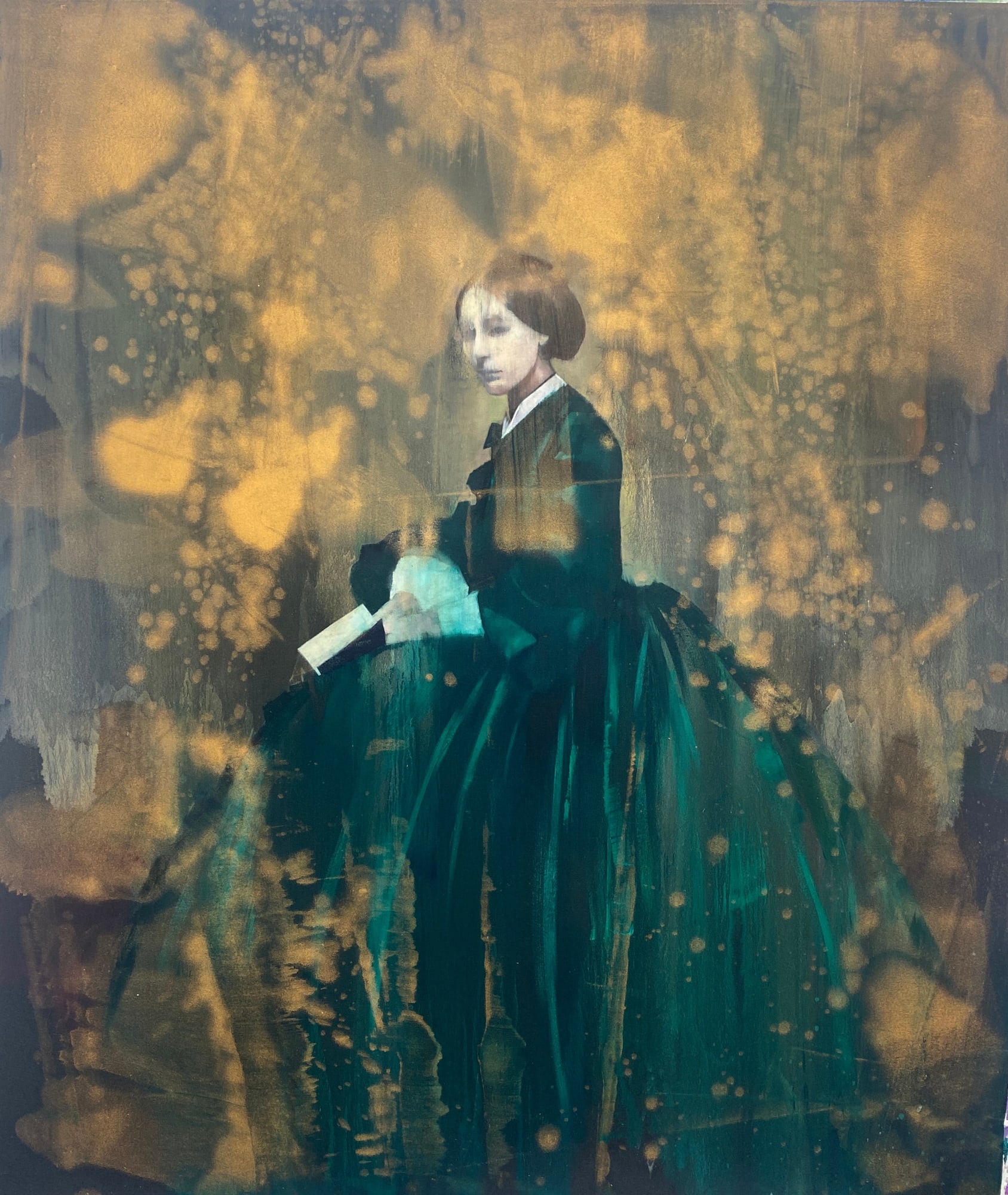 Nick Archer, Green Dress, 2023