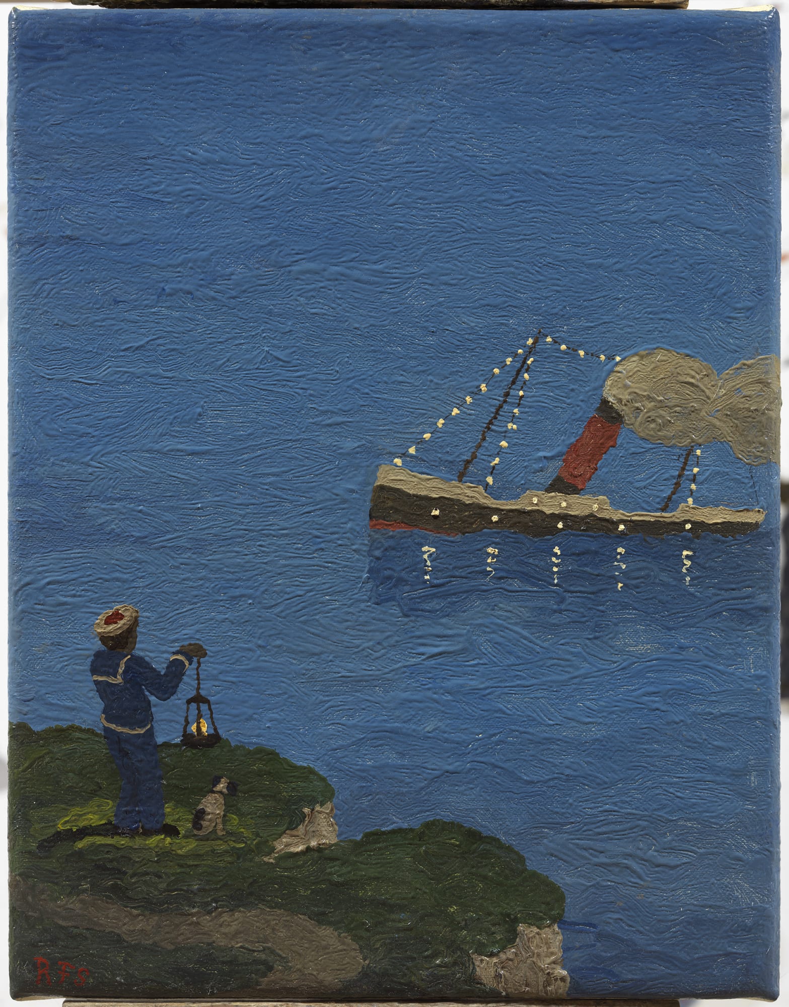 Ramiro Fernandez Saus, Cliffs at Dusk, 2022