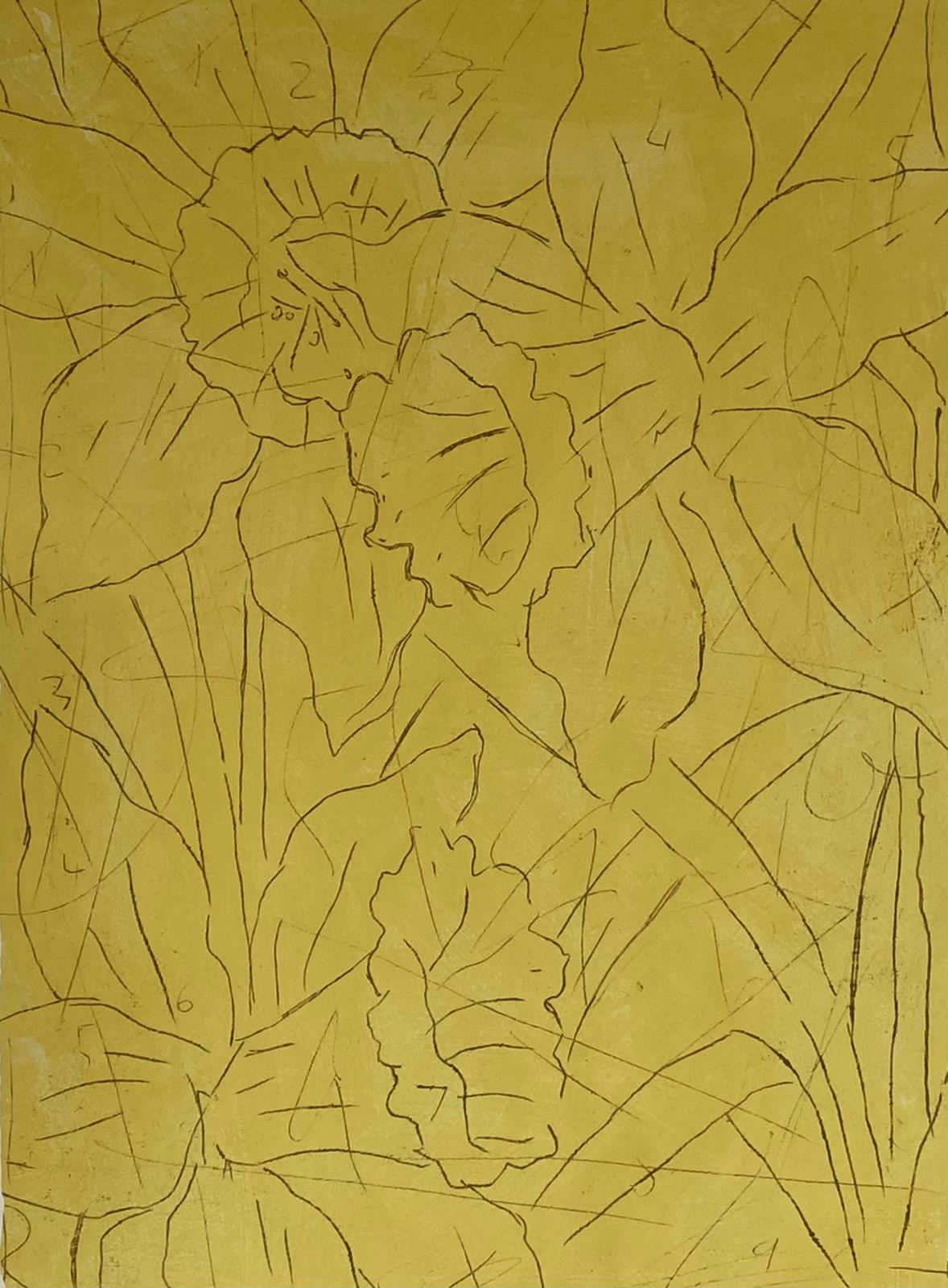 Roy Turlington, Daffodils I, 2020