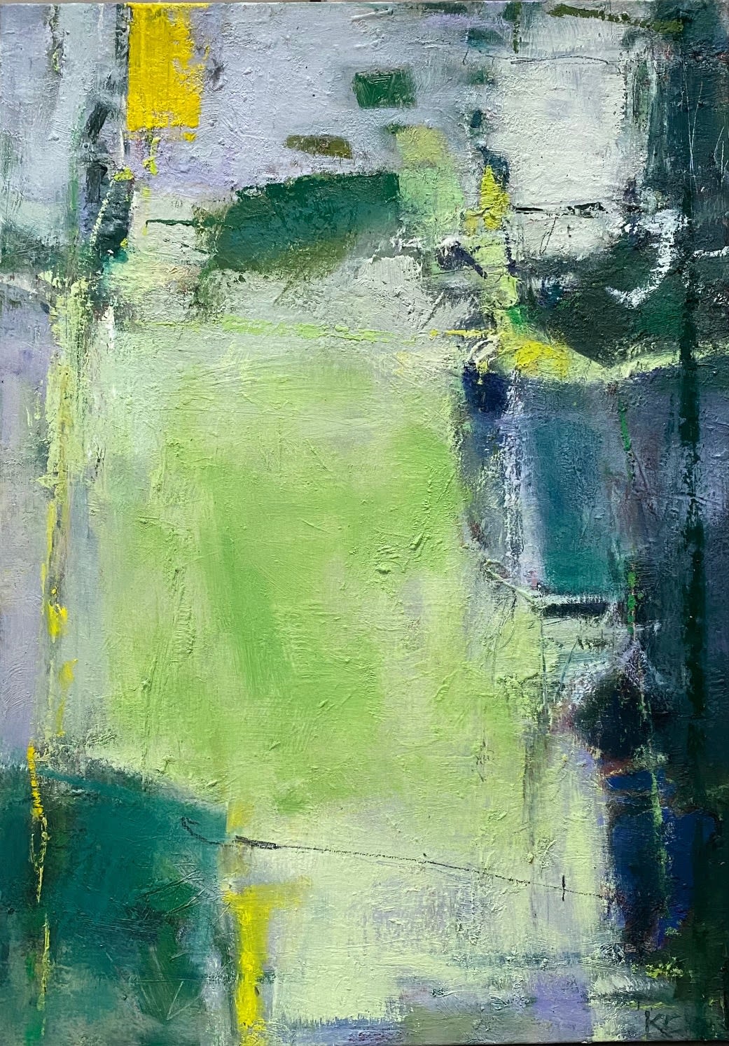 Kate Corbett-Winder, Summer Fields Aerial, 2022