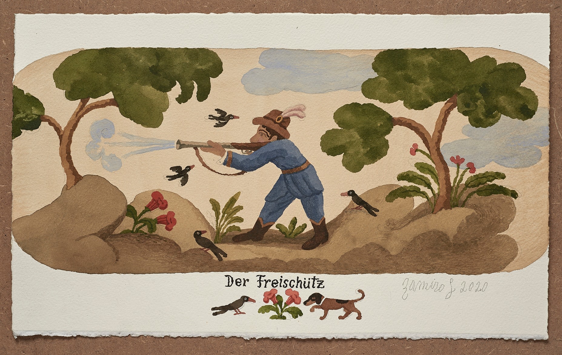 Ramiro Fernandez Saus, Der Freischütz, 2020