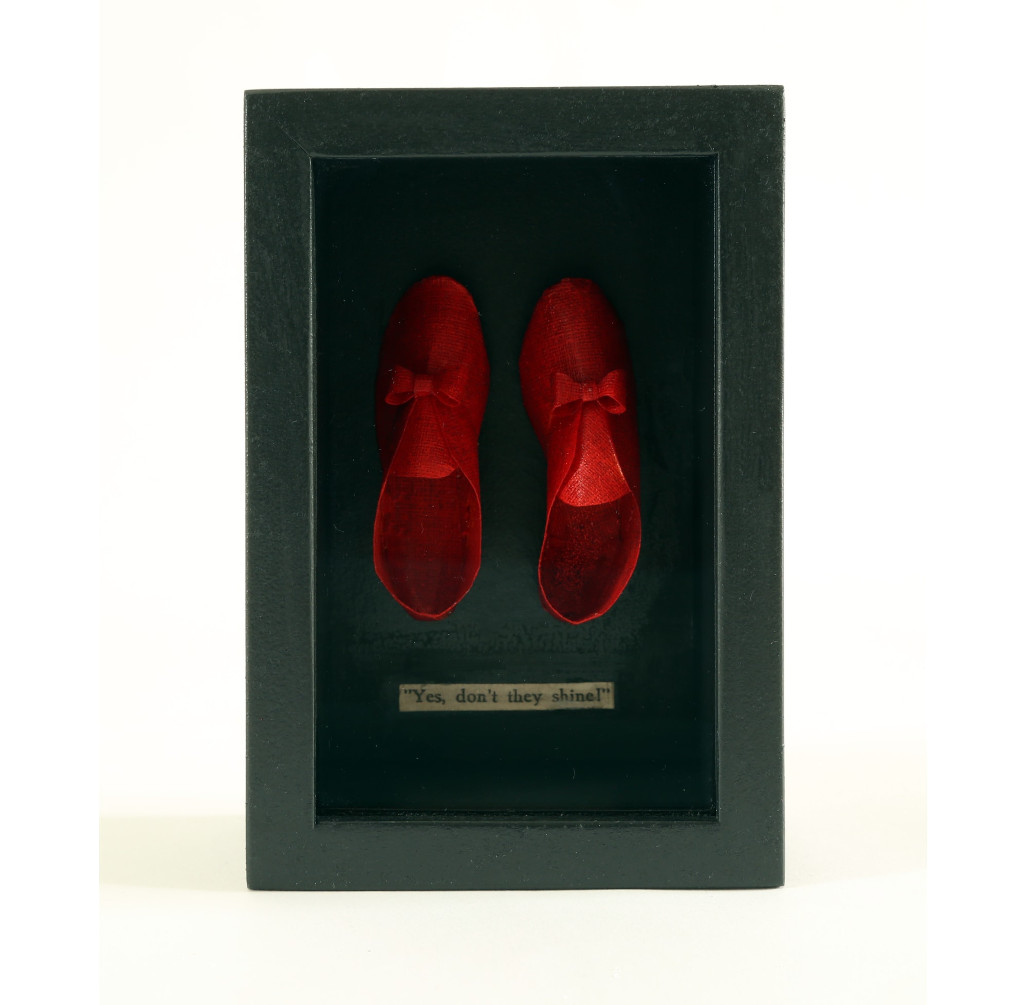 Su Blackwell, Look How They Shine (The Red Shoes), 2021