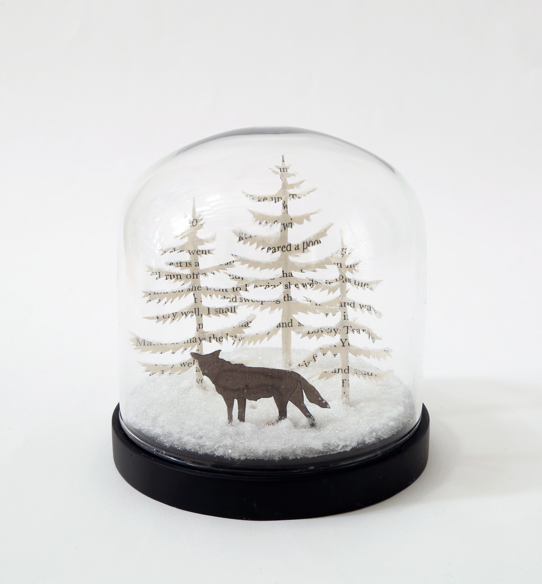 Su Blackwell, Wolf in Snow, 2021