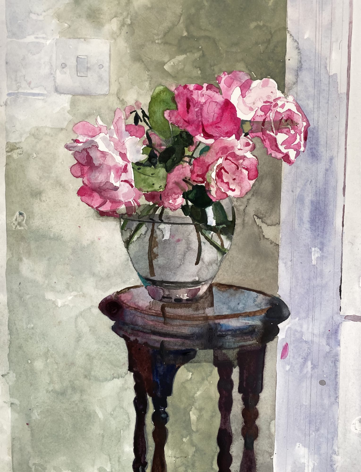 Mark Entwisle, Pink Roses, 2022