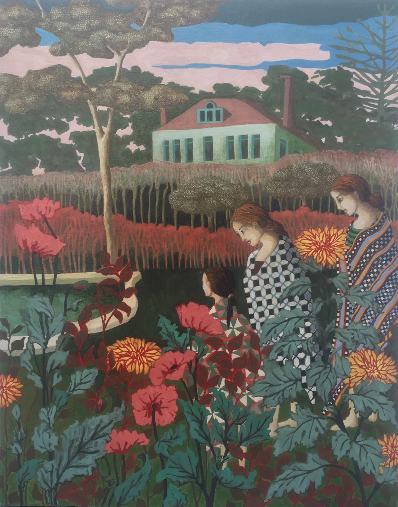 Kate Montgomery, High Summer Swimmers, 2020