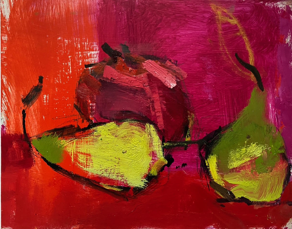 Kate Corbett Winder, Pears and Pomegranate , 2021