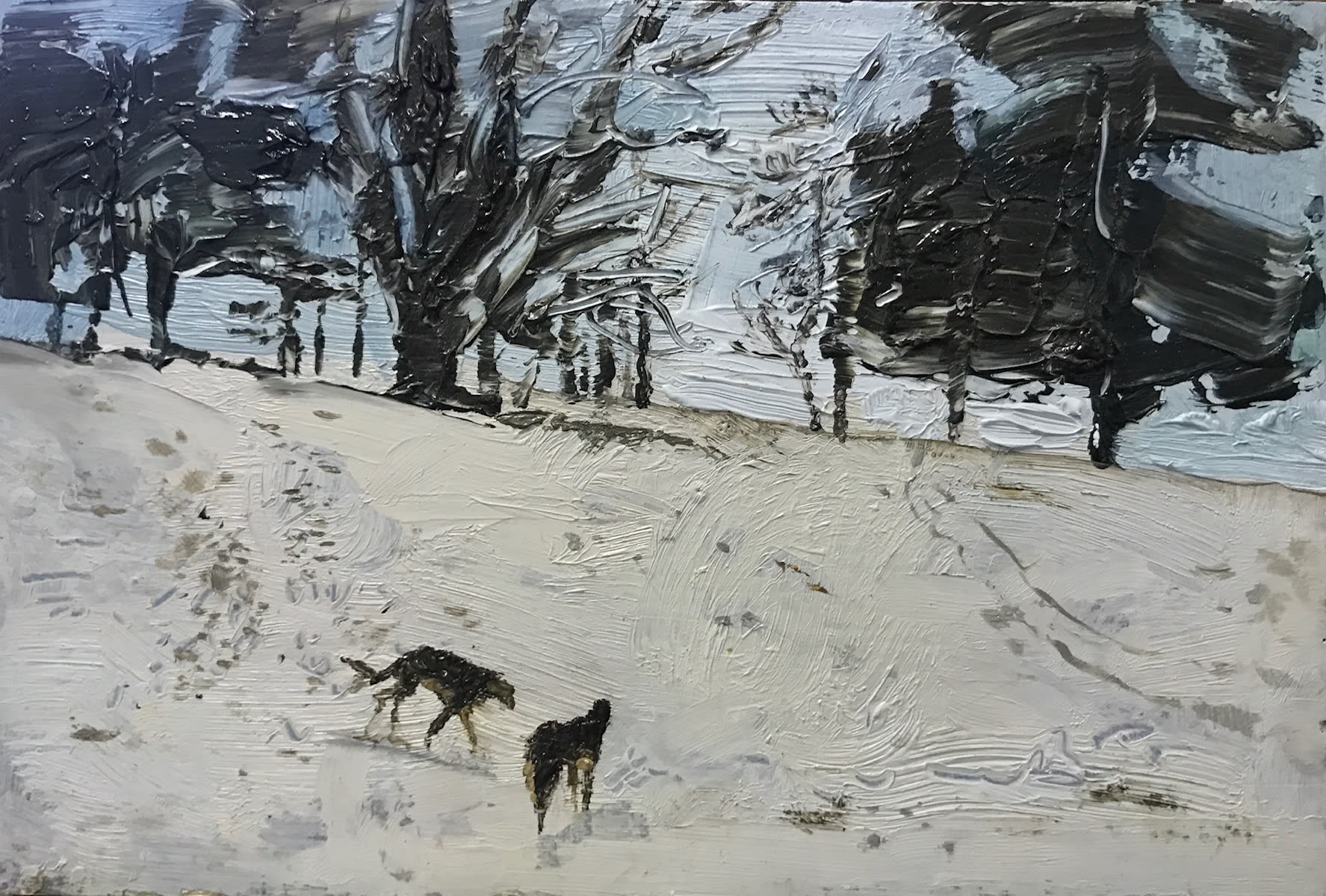 Henrietta Hoyer Millar, Winter on the Hill , 2020