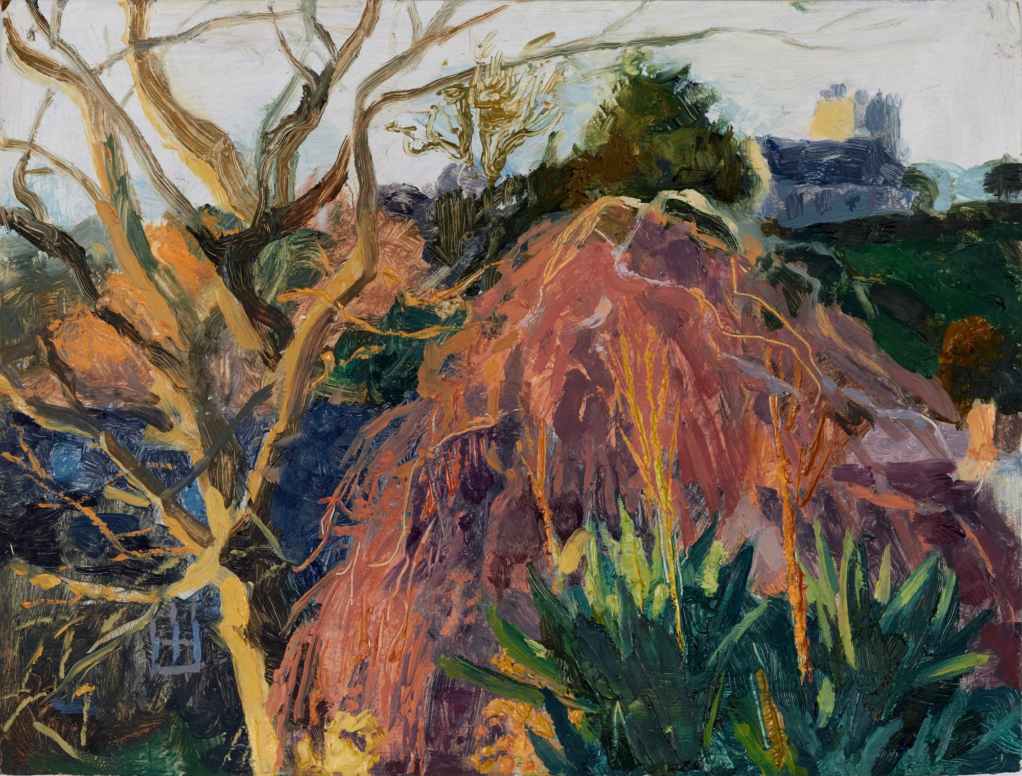 Henrietta Hoyer Millar, Fiery Trees on a November, 2022