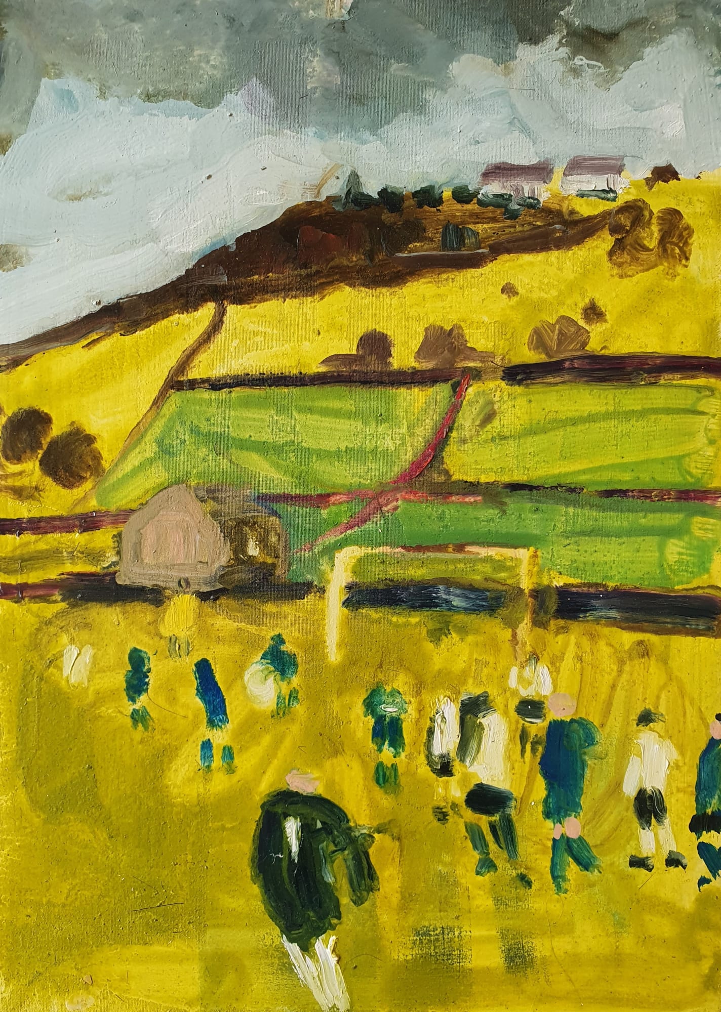 Rachel Lumsden, Here and There I, 2016