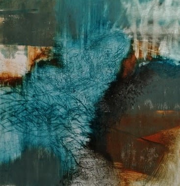 Louise McClary, Brooding Land Meeting the Sea , 2022