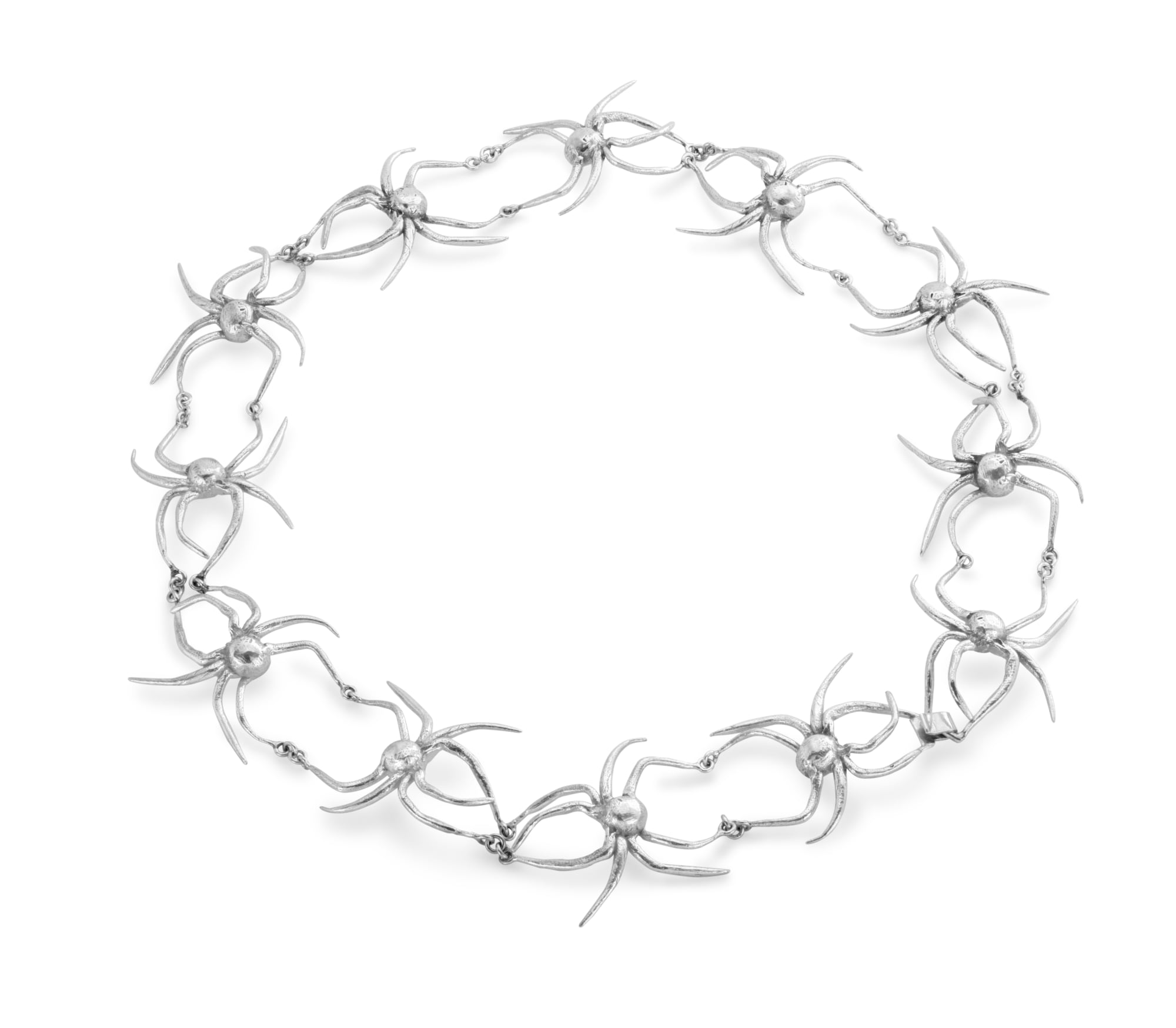 Sue Webster, Crawling Spider Necklace, 2021