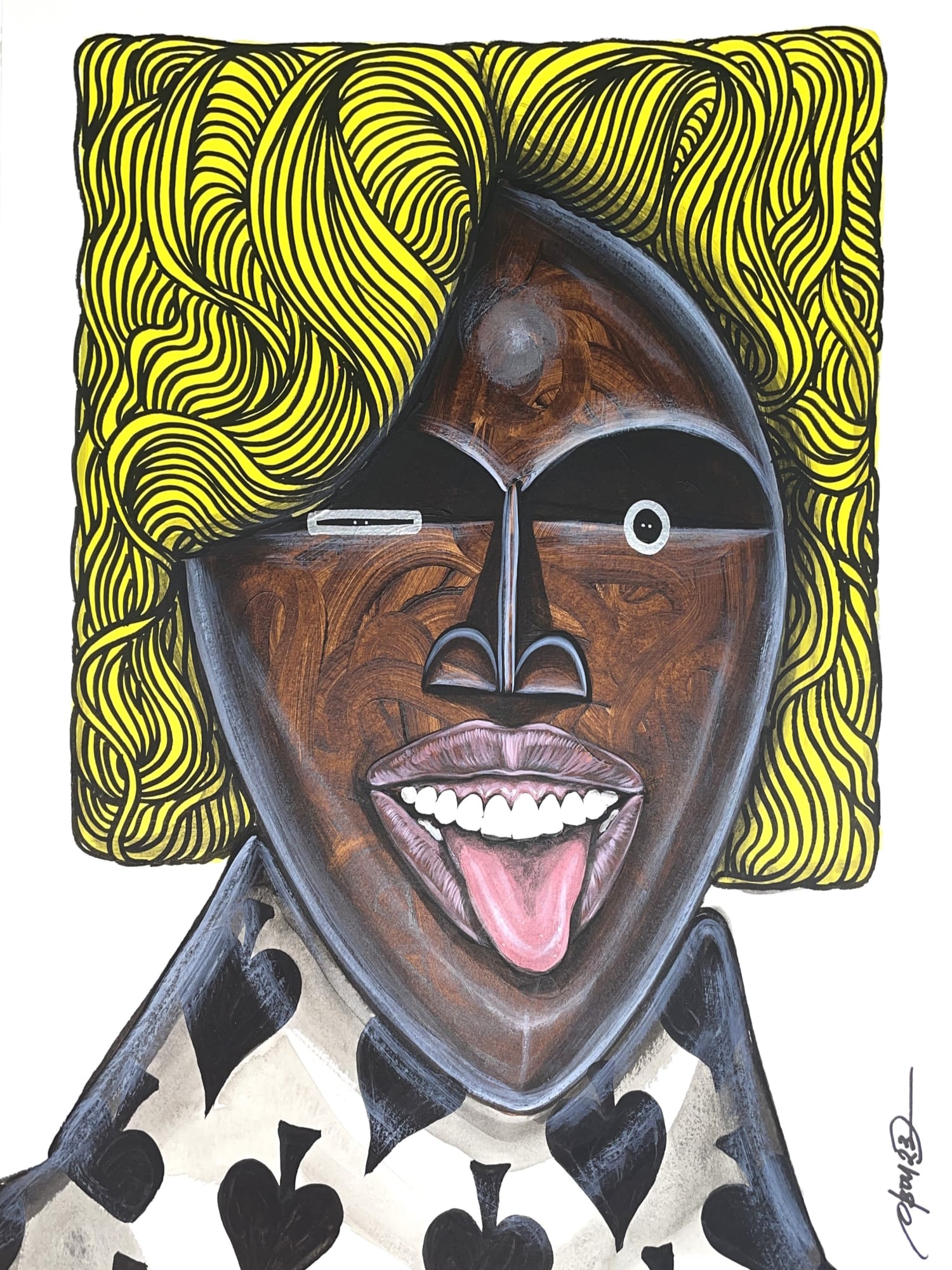 Obou Gbais, Grimasque #36, 2023