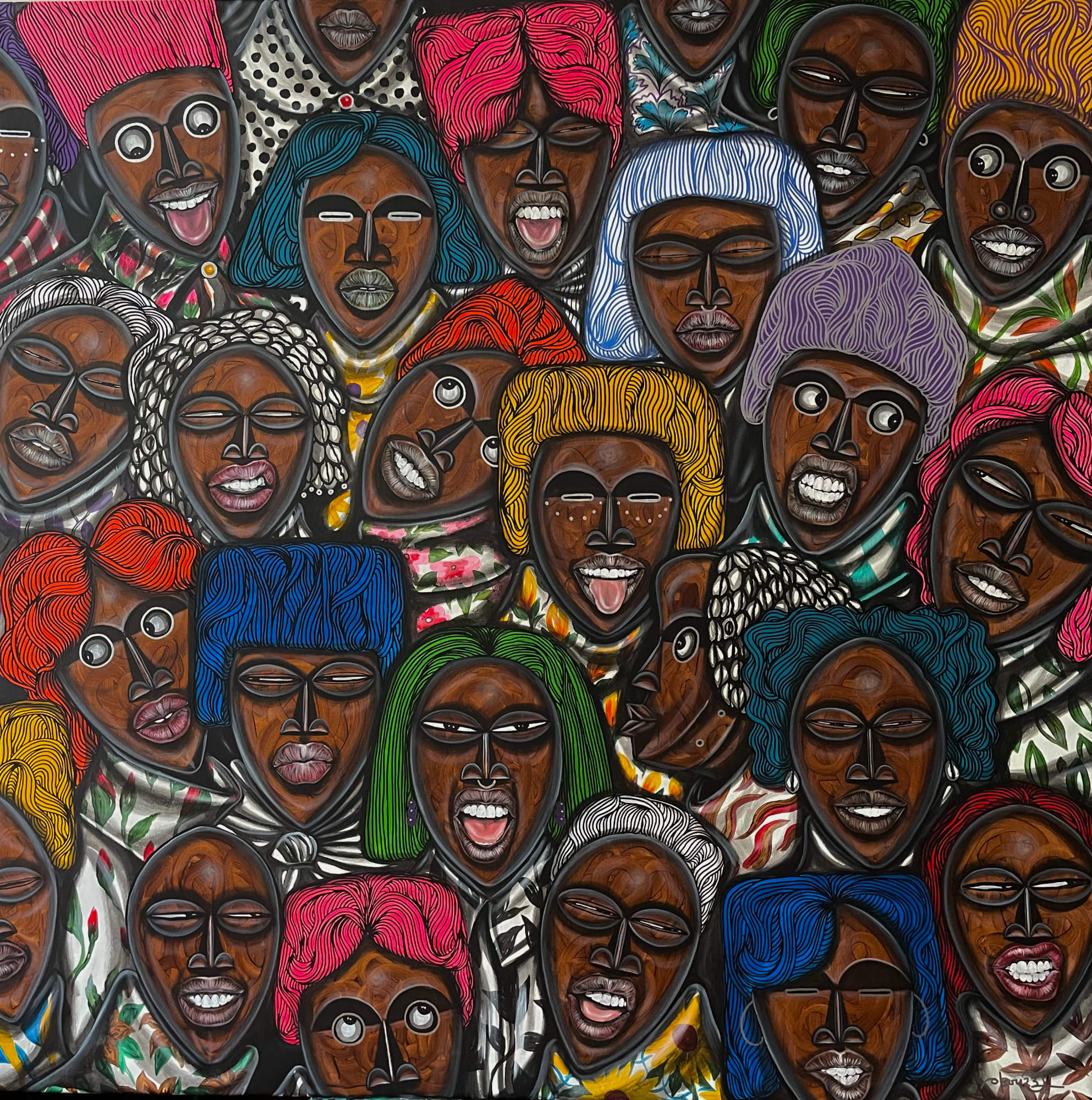 Obou Gbais, Famille émotionnelle Dan, 2023