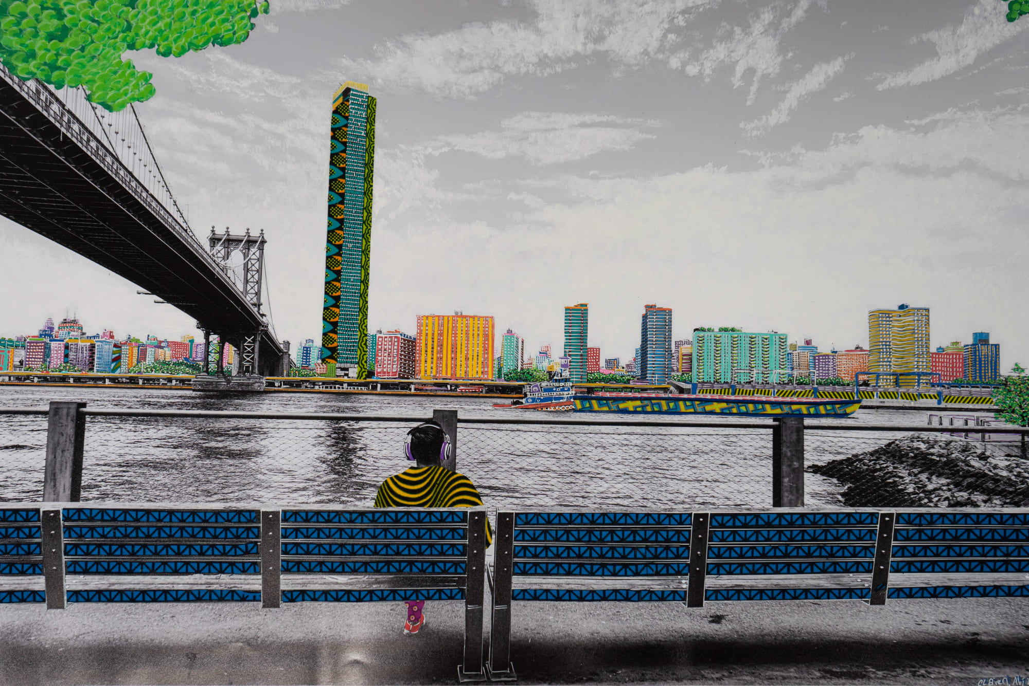 Claire Marboeuf, L'inconnu du pont, 2022