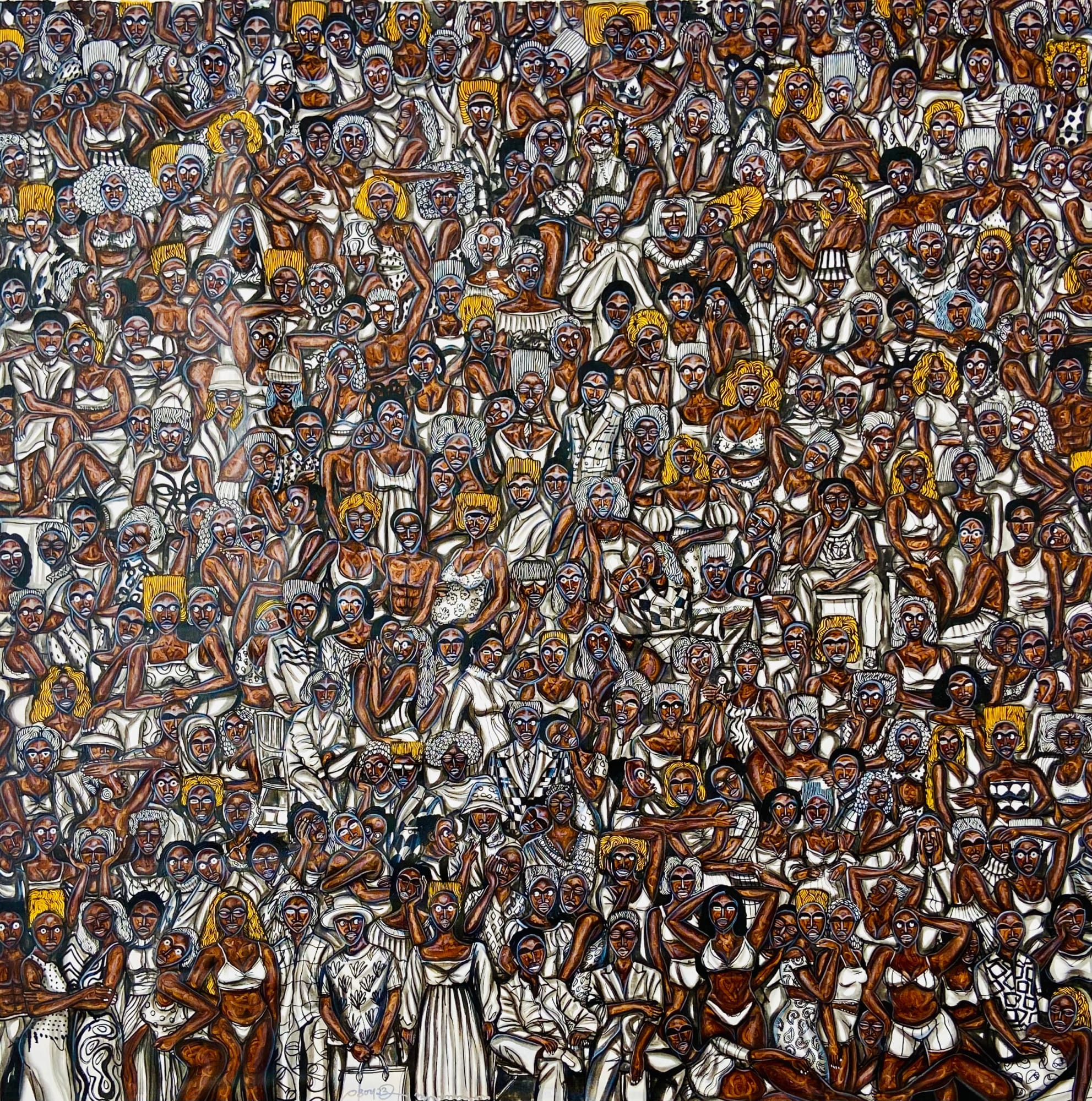 Obou Gbais, Yellow Community Dan, 2023