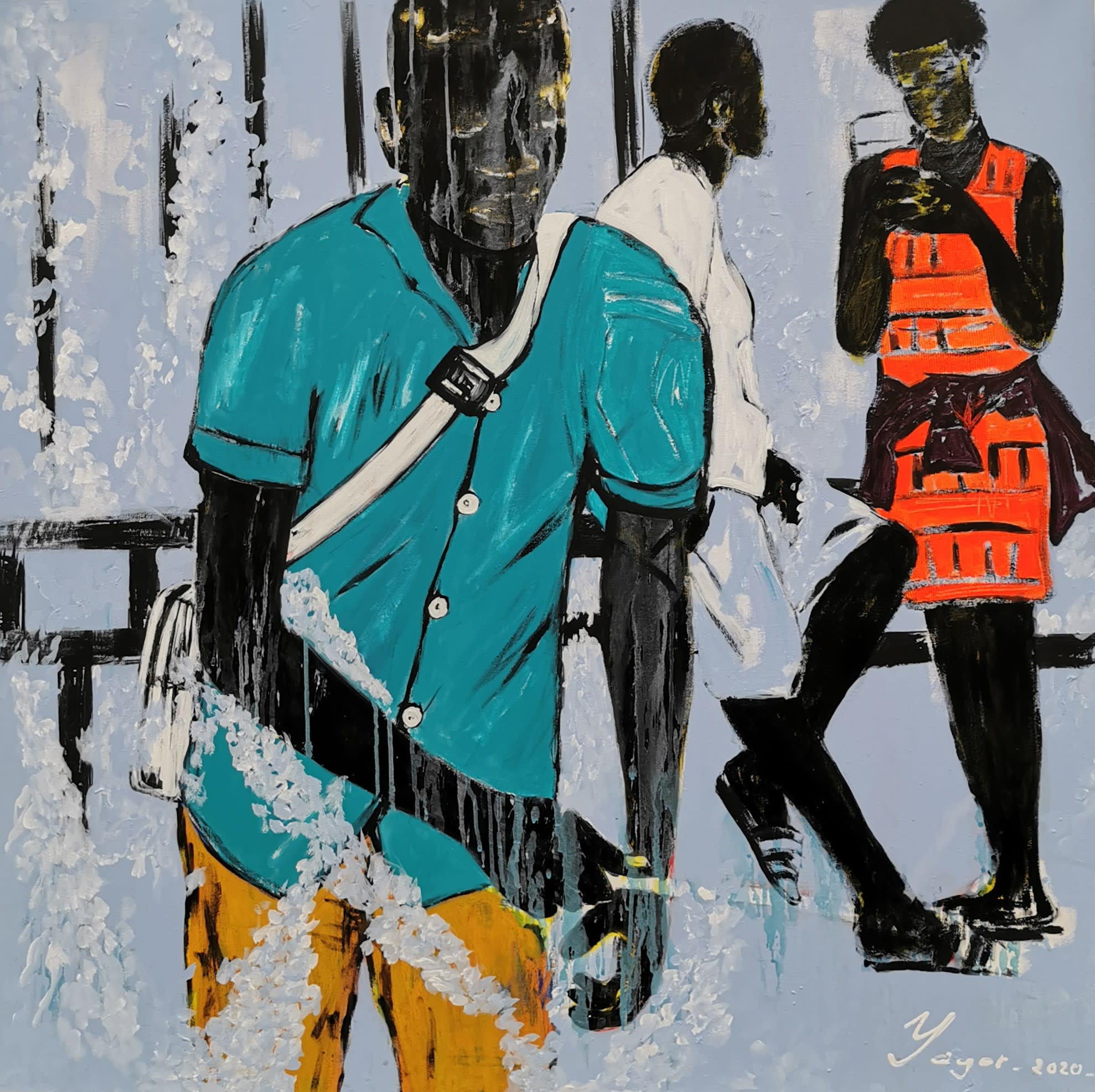 Romaric Yao, Yagor, Sans titre, 2020