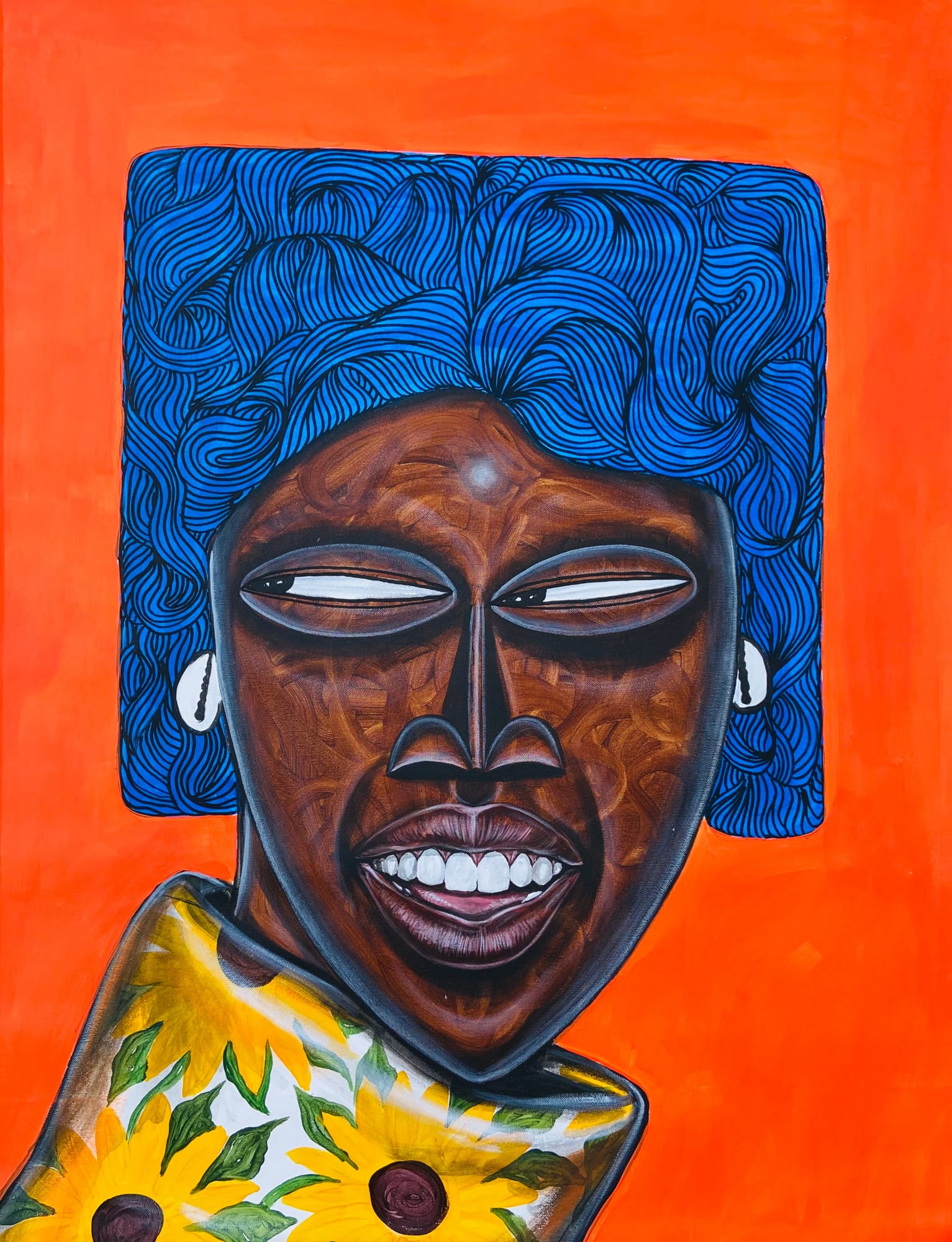 Obou Gbais, Emotions Dan #4, 2023