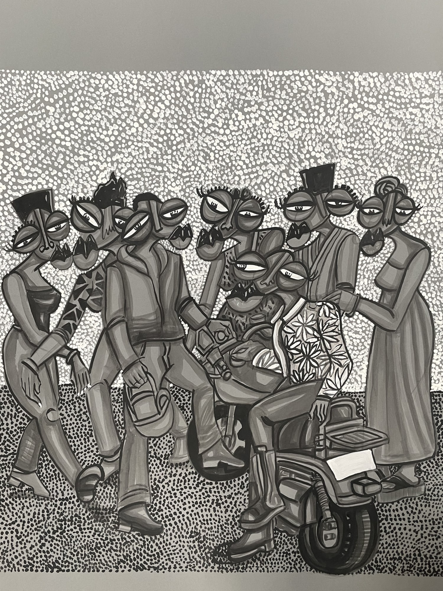 Theophany Adoh, Les Amazones du Bitume #4, 2023