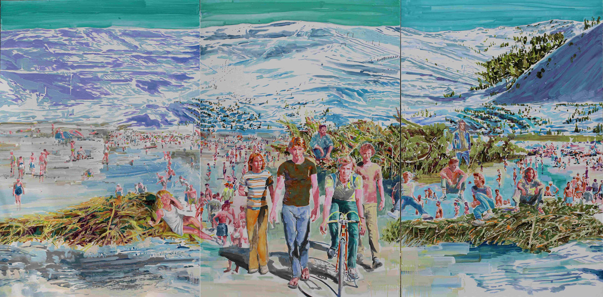 Yeo Hyun Kwon, 낯선곳의 일탈자들 (Deviators in Uncanny Place), 2023