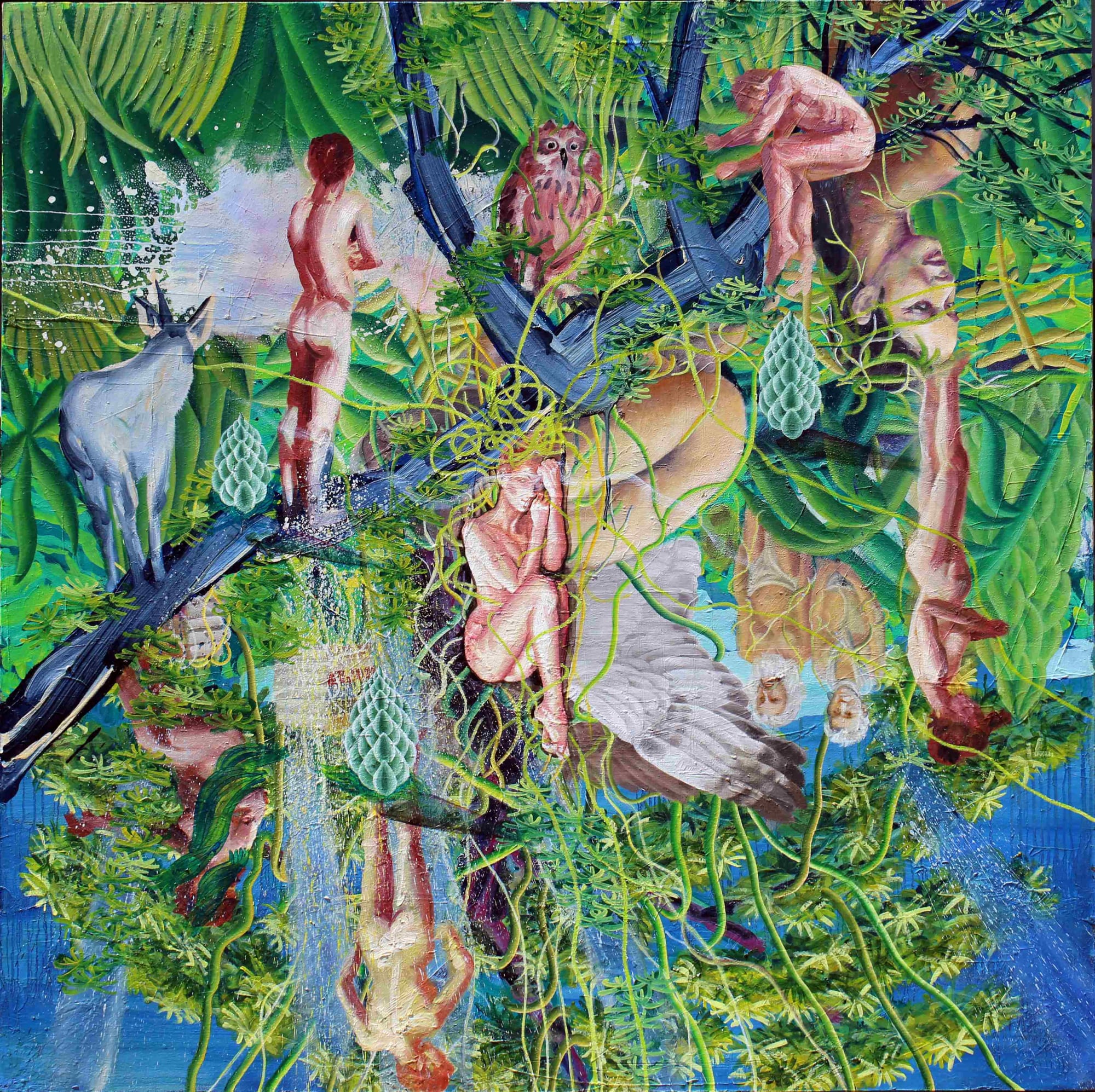 Yeo Hyun Kwon, 100 The pond of Veiled Ophelia , 2018