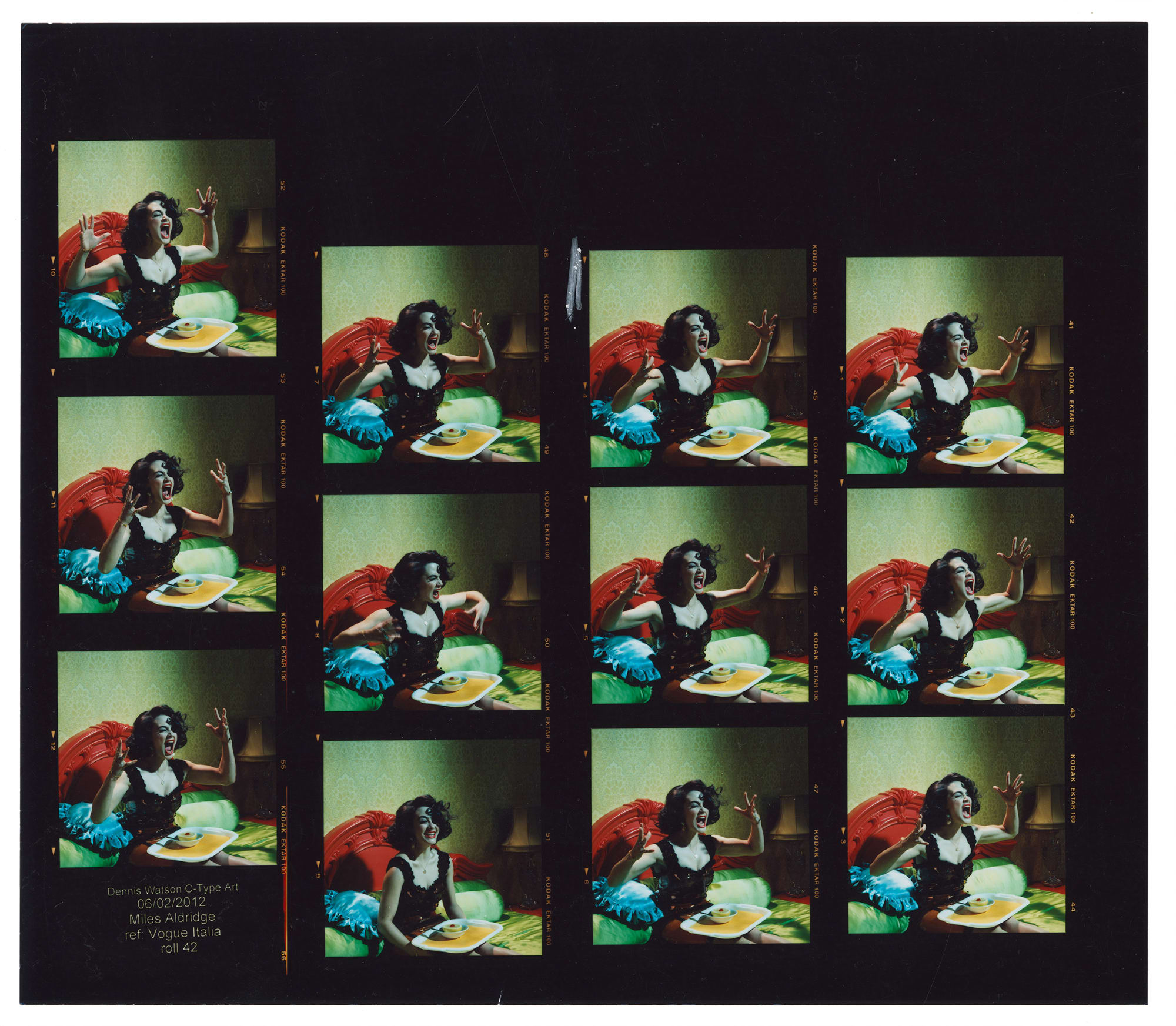 Miles Aldridge, Actress - roll 42, 2012