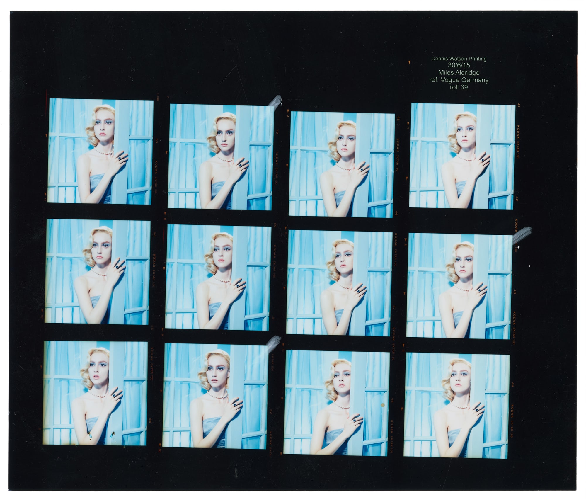 Miles Aldridge, I Will Love You Tomorrow - roll 39, 2015