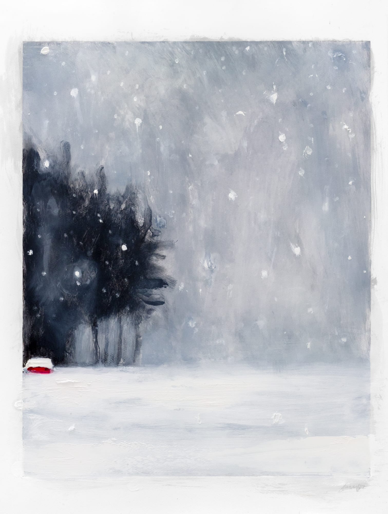 Suzy Murphy, Softly Through Snow, 2022