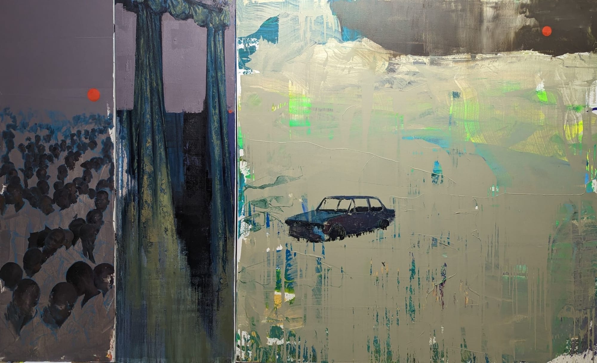 Austin Uzor, Low Lights; Two and a half moons, lawful/unlawful assemblies, 2023