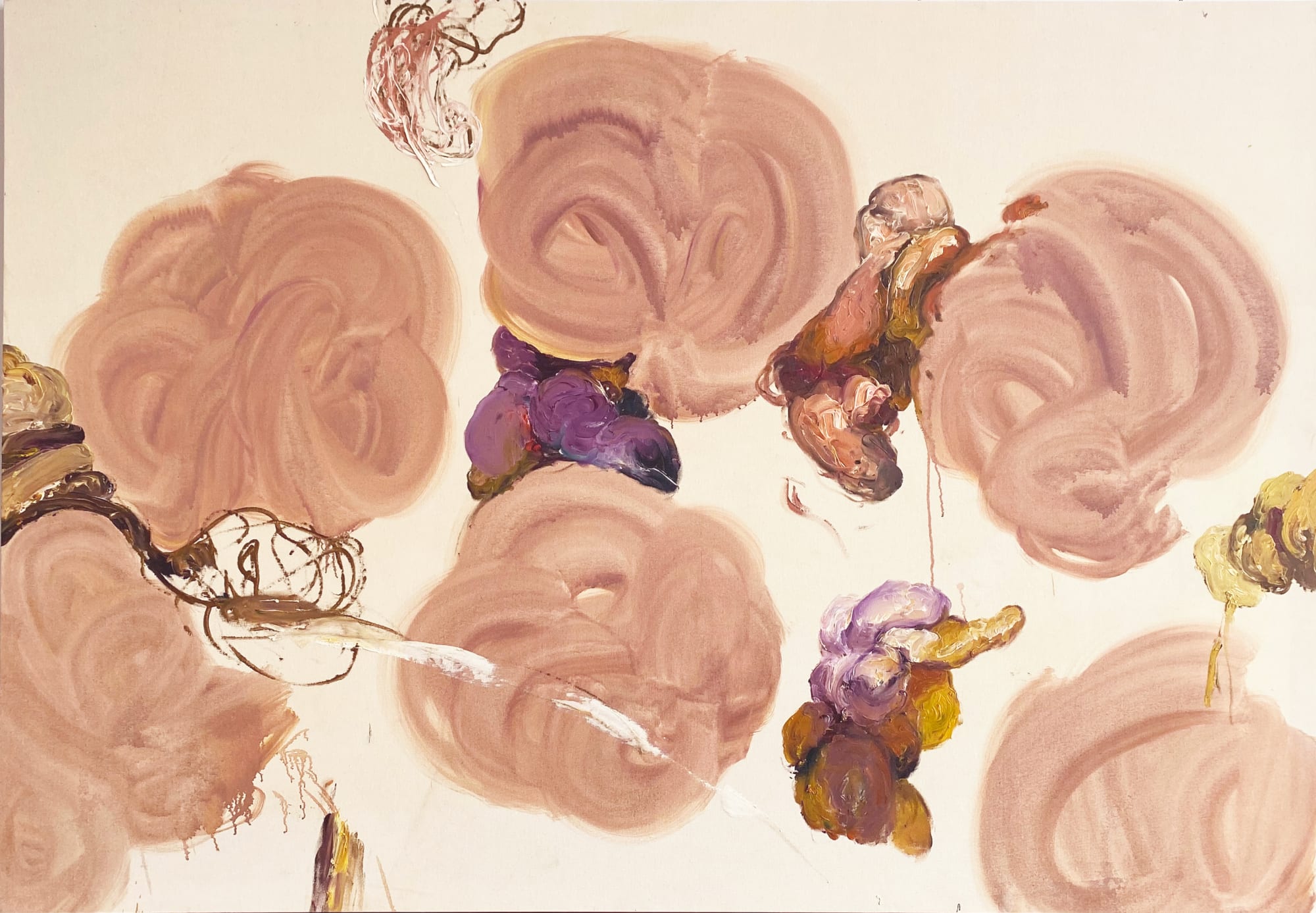 Angel Ricardo Ricardo Rios, Germinados sobre borrones y cuentas nuevas, 2021