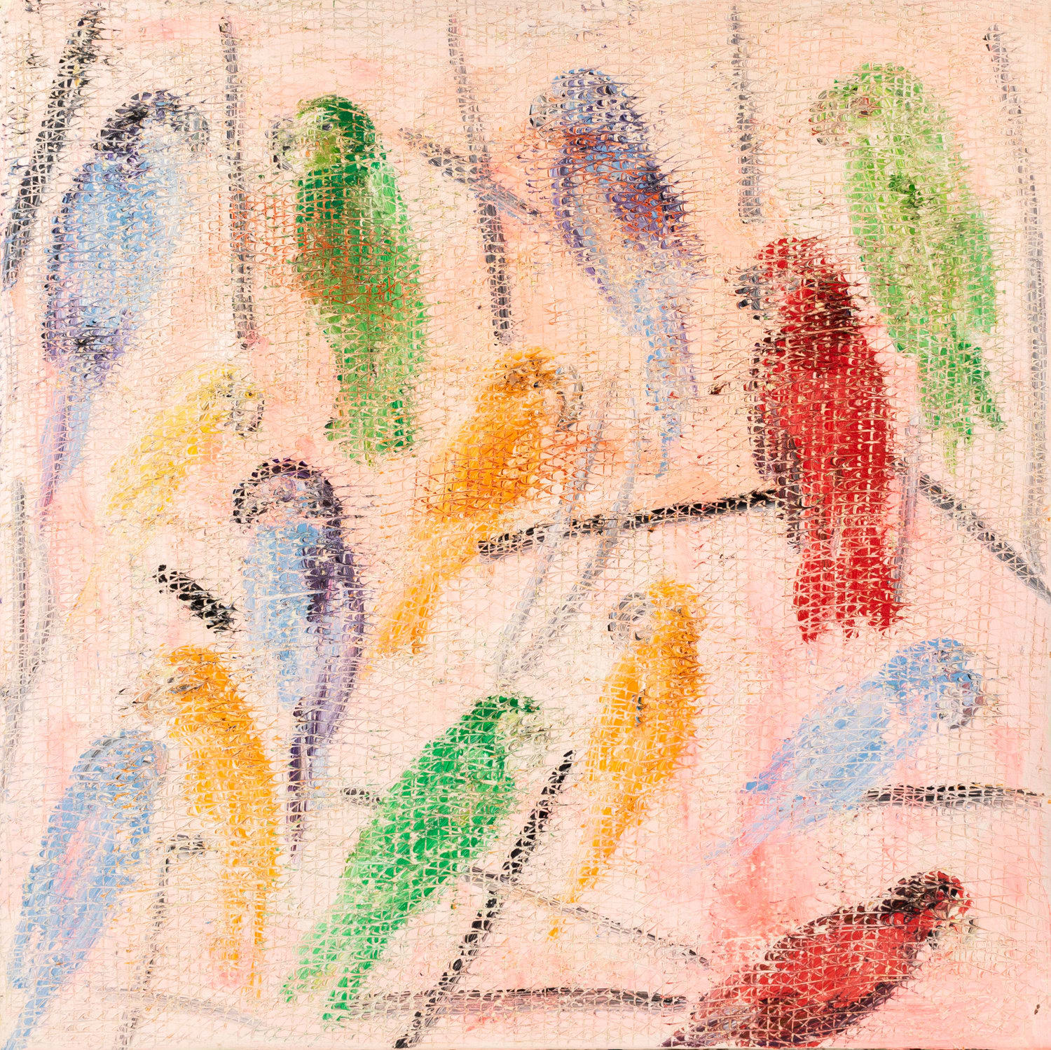 Hunt Slonem, Pical Wanderlust (CX1136), 1998