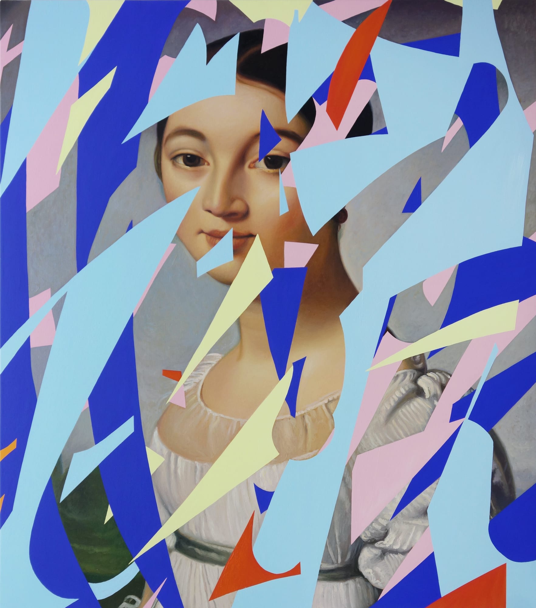 Lino Lago, Fake Abstract (Multi on Ingres), 2022