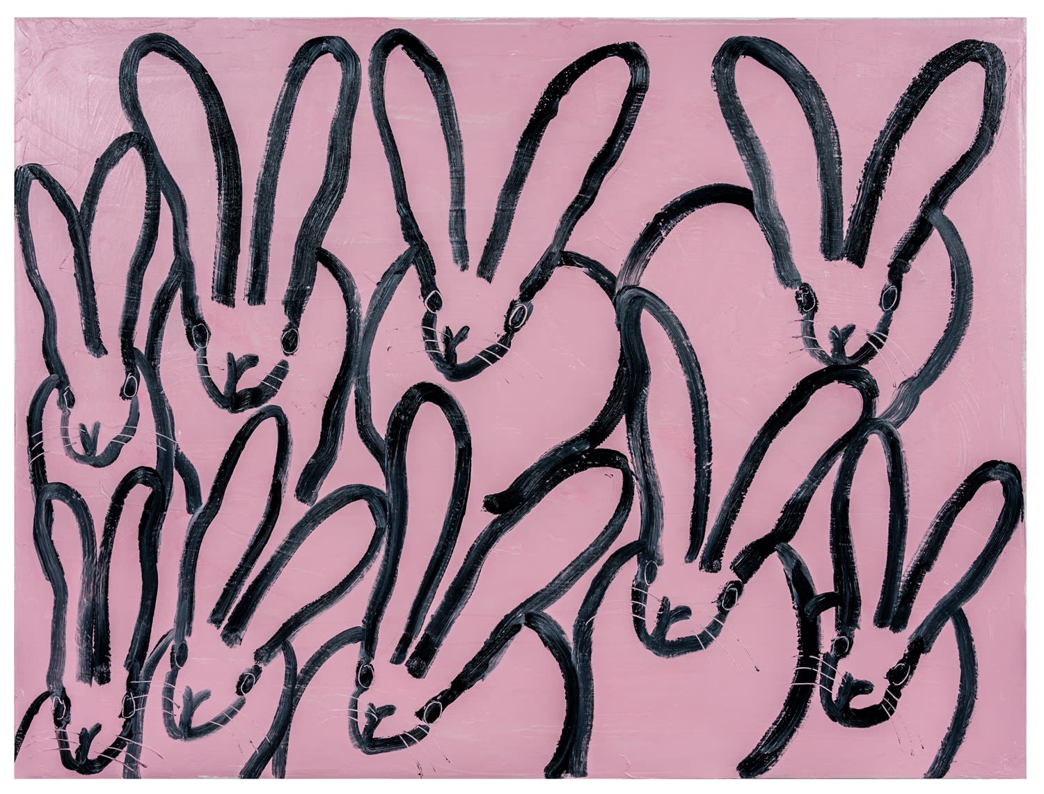 Hunt Slonem, Pink Hutch (SH1075), 2022